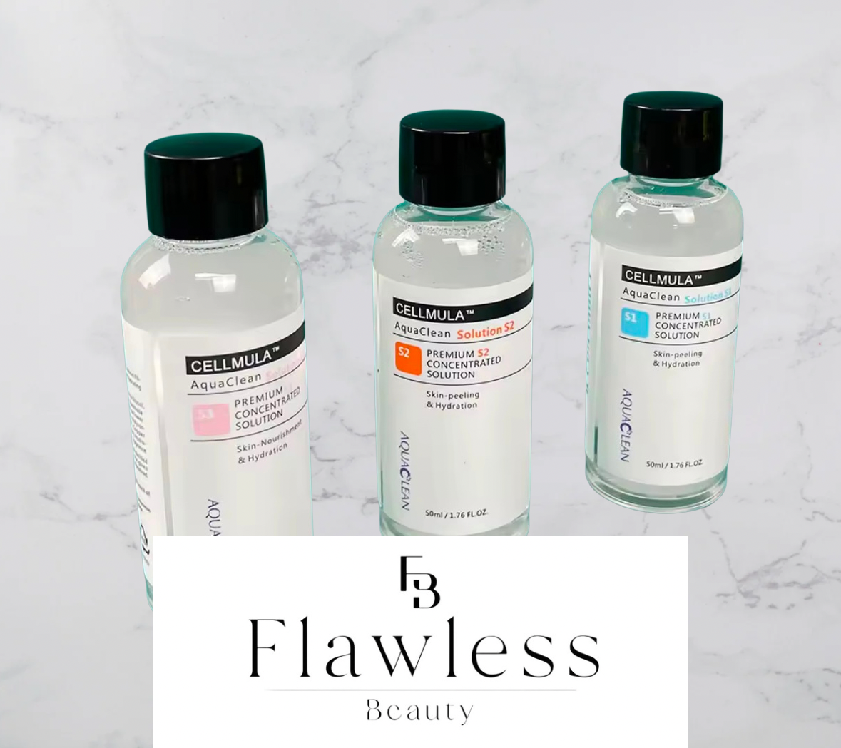 Aqua clean pour machine hydrofacial