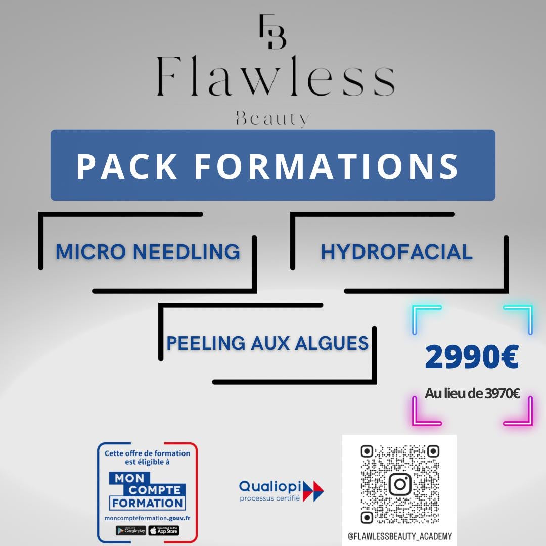 Formation micro needling, hydrofacial et peeling aux algues