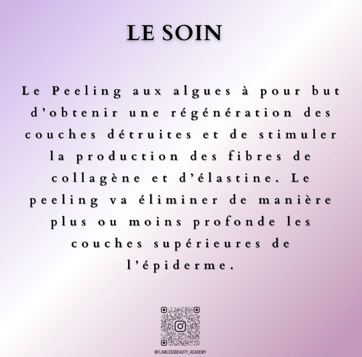 Formation Peeling au algues vertes