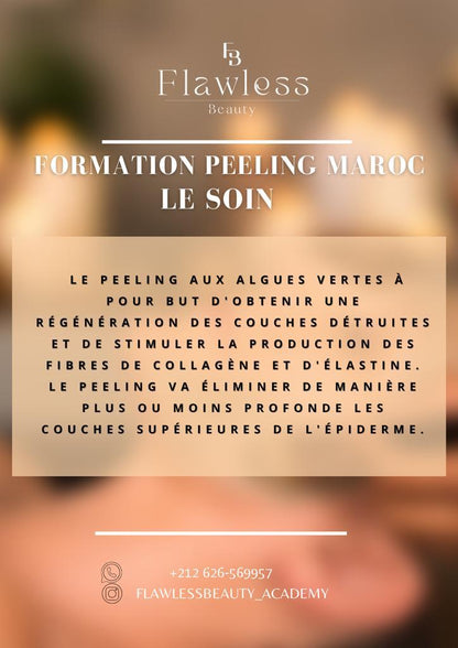 Formation Peeling Maroc